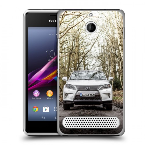 Дизайнерский силиконовый чехол для Sony Xperia E1 Lexus