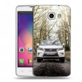 Дизайнерский пластиковый чехол для LG L60 Lexus