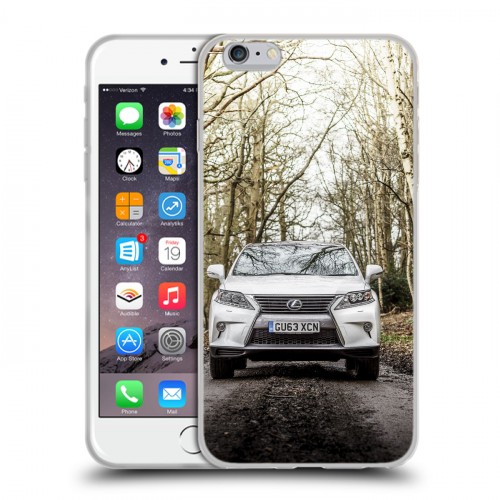 Дизайнерский силиконовый чехол для Iphone 6 Plus/6s Plus Lexus