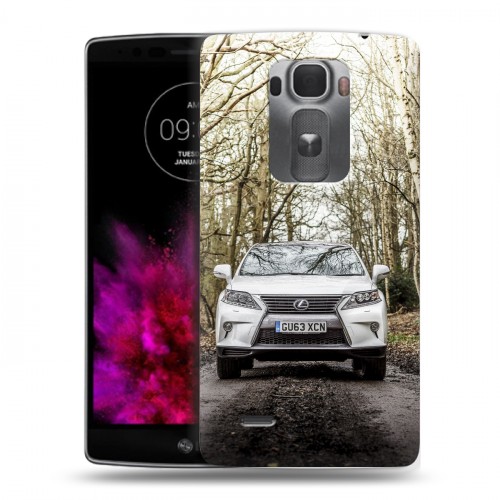 Дизайнерский пластиковый чехол для LG G Flex 2 Lexus