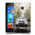 Дизайнерский пластиковый чехол для Microsoft Lumia 435 Lexus