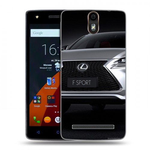 Дизайнерский силиконовый чехол для Wileyfox Storm Lexus