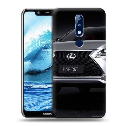 Дизайнерский силиконовый чехол для Nokia 5.1 Plus Lexus