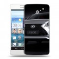 Дизайнерский пластиковый чехол для Huawei Ascend D2 Lexus