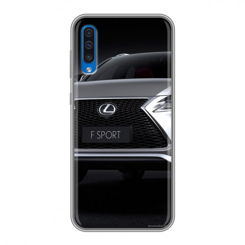 Дизайнерский силиконовый чехол для Samsung Galaxy A50 Lexus