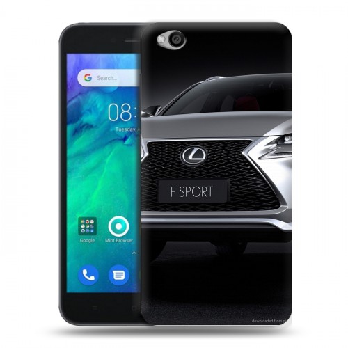 Дизайнерский пластиковый чехол для Xiaomi RedMi Go Lexus