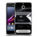 Дизайнерский силиконовый чехол для Sony Xperia E1 Lexus