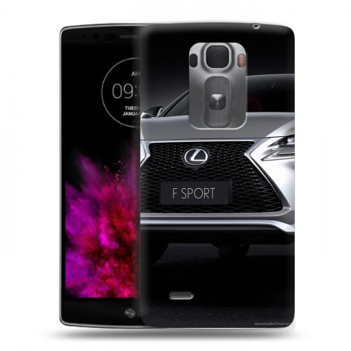 Дизайнерский пластиковый чехол для LG G Flex 2 Lexus