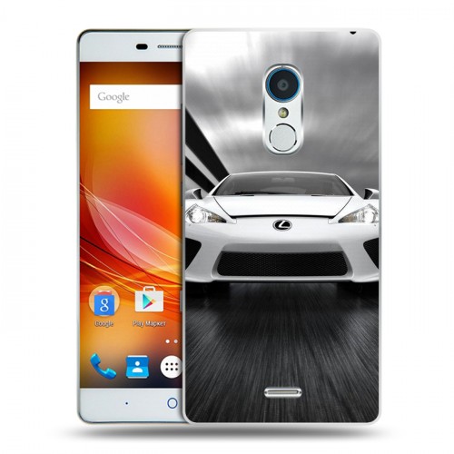 Дизайнерский пластиковый чехол для ZTE Blade X9 Lexus