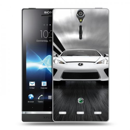 Дизайнерский пластиковый чехол для Sony Xperia S Lexus