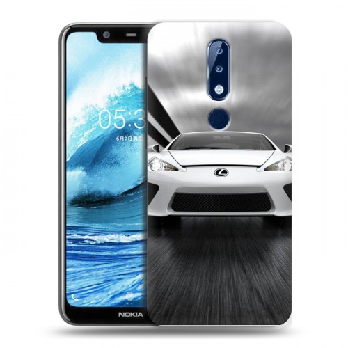 Дизайнерский силиконовый чехол для Nokia 5.1 Plus Lexus