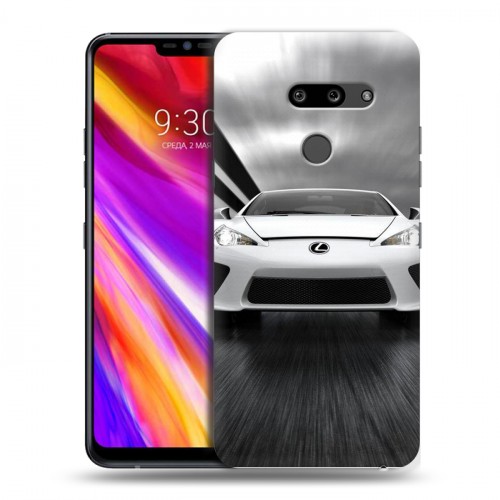 Дизайнерский пластиковый чехол для LG G8 ThinQ Lexus