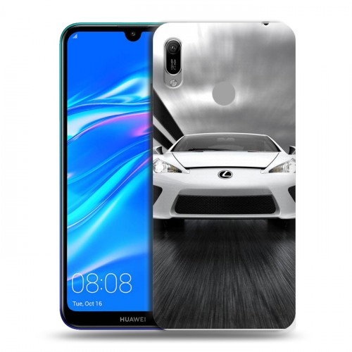 Дизайнерский пластиковый чехол для Huawei Y6 (2019) Lexus