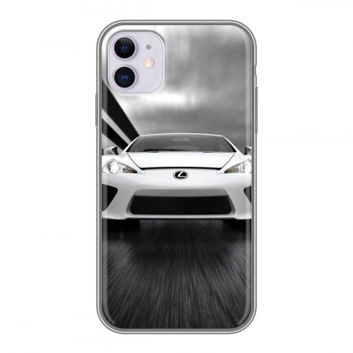 Дизайнерский пластиковый чехол для Iphone 11 Lexus