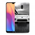 Дизайнерский силиконовый с усиленными углами чехол для Xiaomi RedMi 8A Lexus