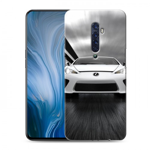 Дизайнерский пластиковый чехол для OPPO Reno2 Z Lexus