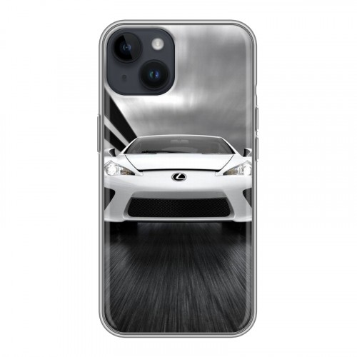Дизайнерский пластиковый чехол для Iphone 14 Lexus