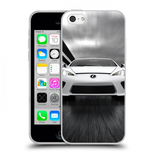 Дизайнерский пластиковый чехол для Iphone 5c Lexus