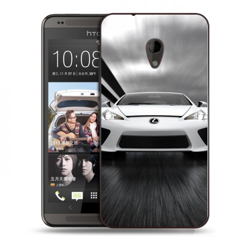 Дизайнерский пластиковый чехол для HTC Desire 700 Lexus