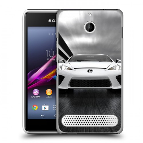 Дизайнерский силиконовый чехол для Sony Xperia E1 Lexus