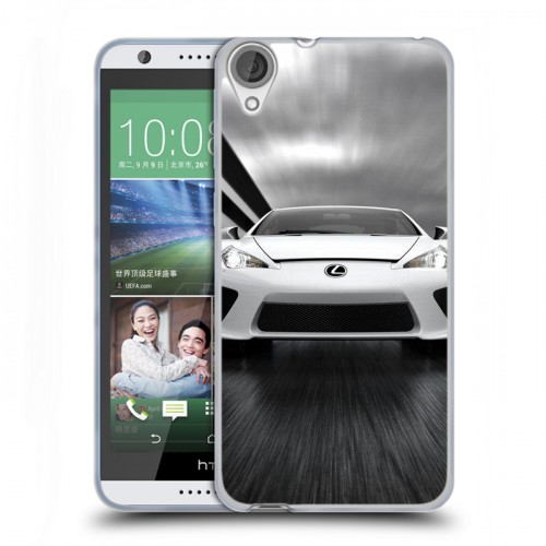 Дизайнерский силиконовый чехол для HTC Desire 820 Lexus