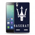 Дизайнерский силиконовый чехол для Lenovo A6010 Maserati