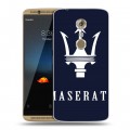 Дизайнерский пластиковый чехол для ZTE Axon 7 Maserati