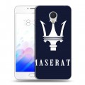 Дизайнерский пластиковый чехол для Meizu M3E Maserati