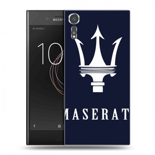 Дизайнерский пластиковый чехол для Sony Xperia XZs Maserati