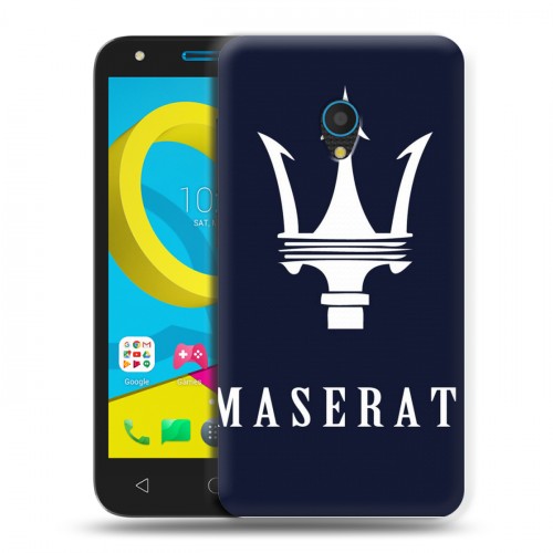 Дизайнерский пластиковый чехол для Alcatel U5 Maserati