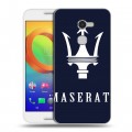 Дизайнерский силиконовый чехол для Alcatel A3 Maserati