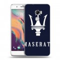 Дизайнерский пластиковый чехол для HTC One X10 Maserati