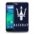 Дизайнерский пластиковый чехол для Xiaomi RedMi Go Maserati