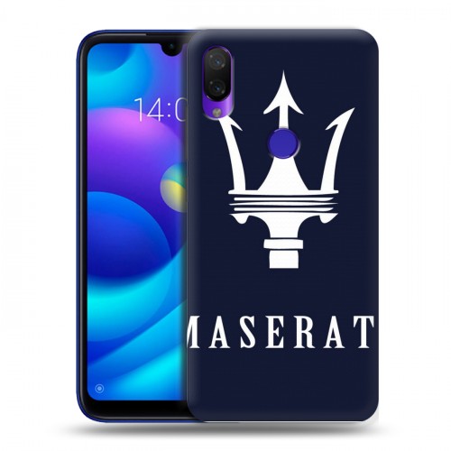 Дизайнерский пластиковый чехол для Xiaomi Mi Play Maserati