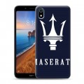 Дизайнерский силиконовый чехол для Xiaomi RedMi 7A Maserati