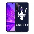 Дизайнерский силиконовый чехол для Realme 5 Maserati