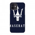 Дизайнерский силиконовый чехол для Iphone 12 Maserati