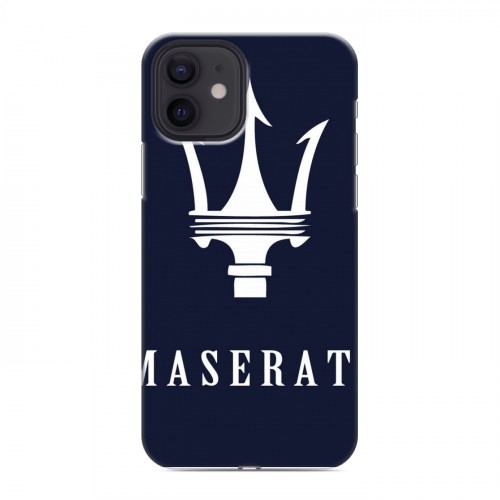 Дизайнерский силиконовый чехол для Iphone 12 Maserati