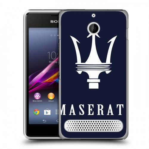 Дизайнерский силиконовый чехол для Sony Xperia E1 Maserati