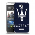 Дизайнерский пластиковый чехол для HTC Desire 616 Maserati