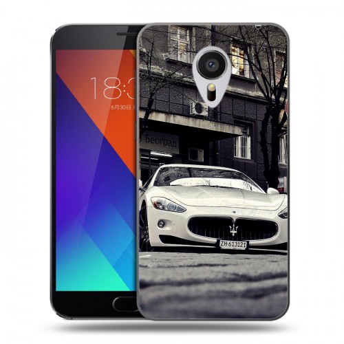 Дизайнерский пластиковый чехол для Meizu MX5 Maserati