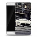 Дизайнерский пластиковый чехол для Huawei P9 Plus Maserati