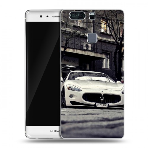 Дизайнерский пластиковый чехол для Huawei P9 Plus Maserati