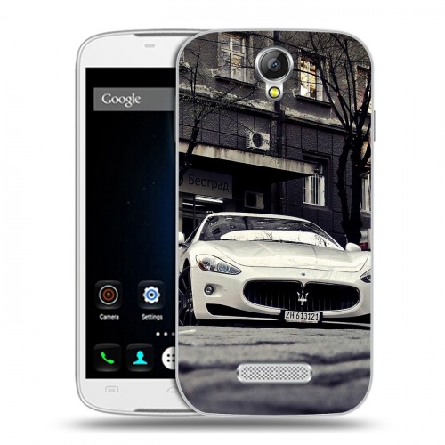 Дизайнерский пластиковый чехол для Doogee X6 Maserati