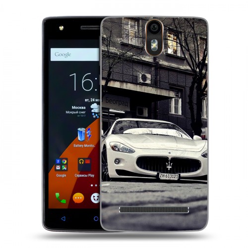 Дизайнерский силиконовый чехол для Wileyfox Storm Maserati