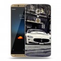 Дизайнерский пластиковый чехол для ZTE Axon 7 Maserati