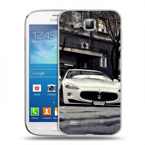 Дизайнерский пластиковый чехол для Samsung Galaxy Premier Maserati