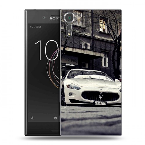 Дизайнерский пластиковый чехол для Sony Xperia XZs Maserati