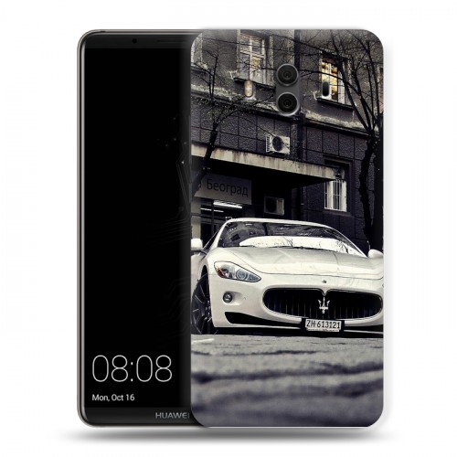 Дизайнерский пластиковый чехол для Huawei Mate 10 Maserati