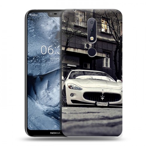 Дизайнерский пластиковый чехол для Nokia 6.1 Plus Maserati